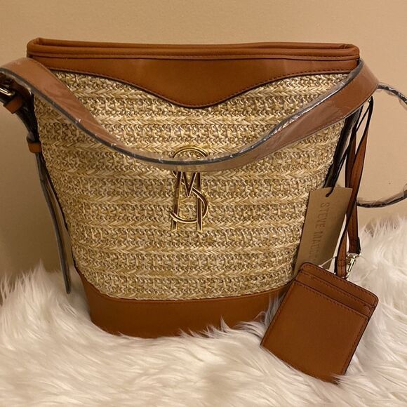 NWT Steve Madden BTEENA Hobo Crossbody Shoulder Purse - Picture 12 of 17